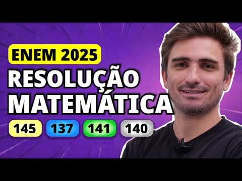 Thumbnail da aula: ENEM 2025 Matemática – Questão 145 | A reportagem de uma revista abordou o uso de redes sociais