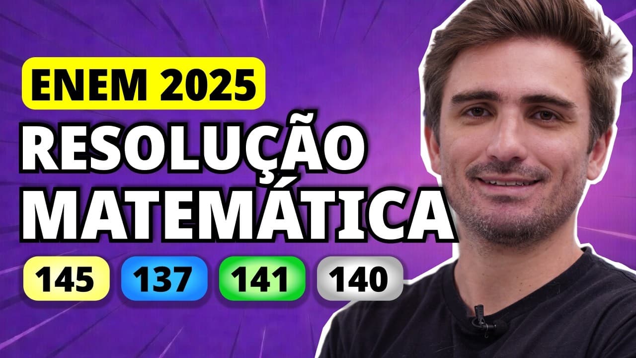 Thumbnail: ENEM 2025 Matemática – Questão 145 | A reportagem de uma revista abordou o uso de redes sociais