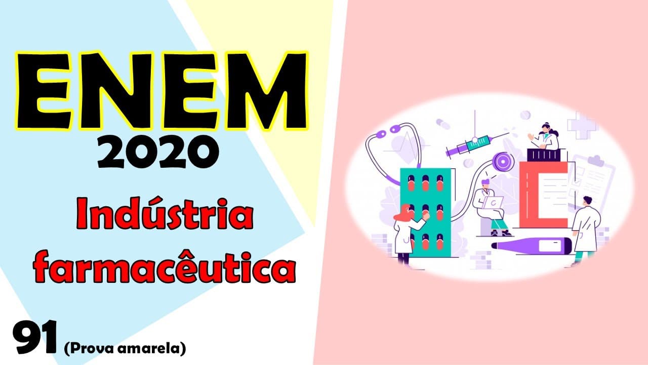 Thumbnail: (ENEM - 2020) “Na indústria farmacêutica, é muito comum o emprego de substâncias de revestimento...