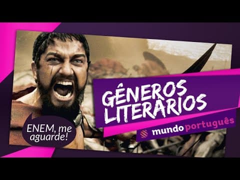 Thumbnail da aula: 📜 Gêneros literários - Mundo Literatura - ENEM