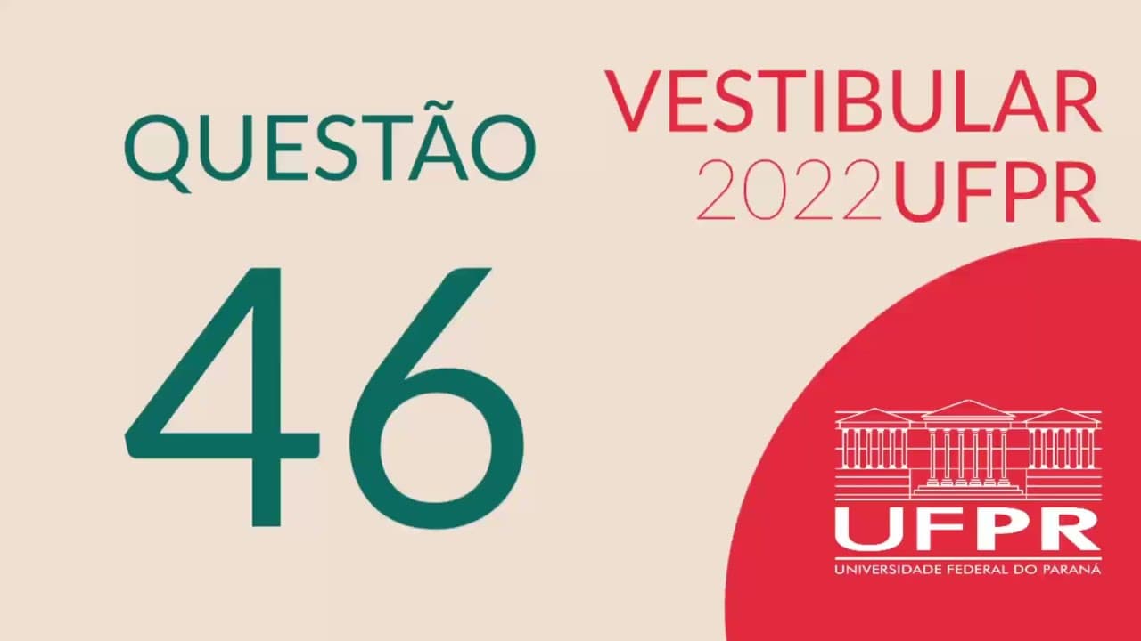 Thumbnail: CORREÇÃO UFPR 2021/2022 | QUESTÃO 46 | QUÍMICA | A manipulação do clima tem sido usada por décadas s