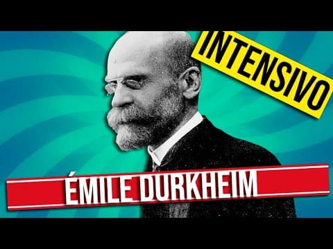 Thumbnail da aula: ÉMILE DURKHEIM