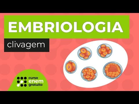 Thumbnail da aula: EMBRIOLOGIA: clivagem | Biologia para o Enem | Cláudia de Souza Aguiar