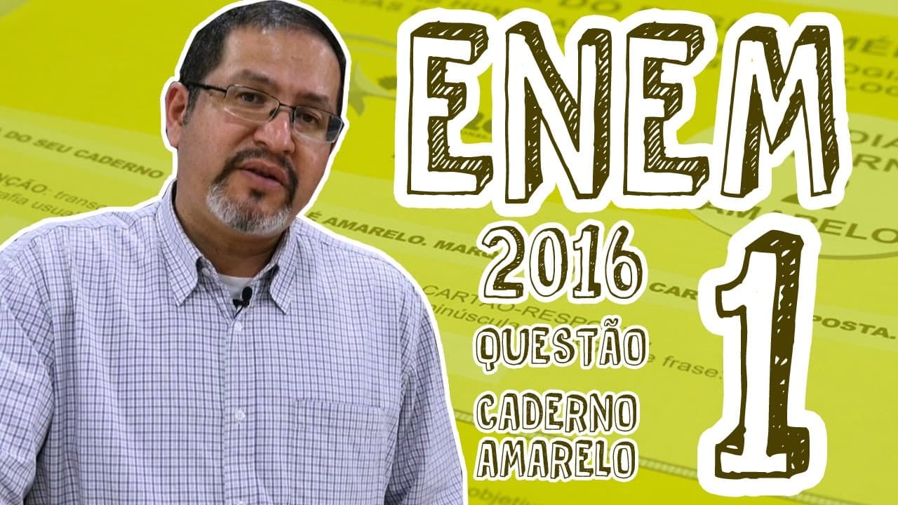 Thumbnail: ENEM - Questão 1 (Caderno Amarelo)