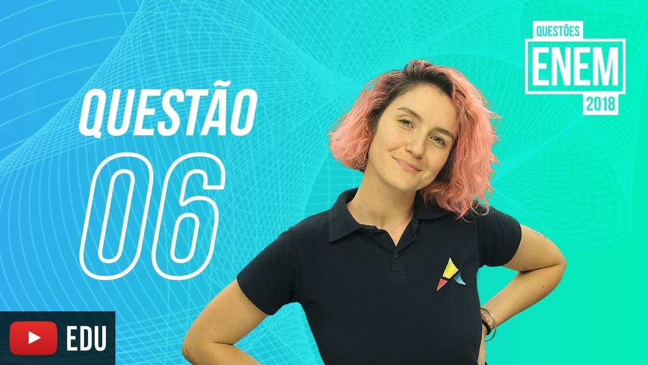 Thumbnail: ENEM 2018 | Norma-padrão | questão 6 (caderno amarelo)