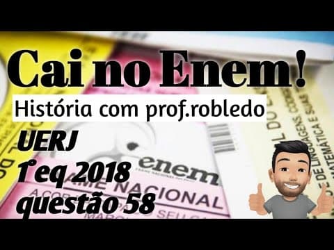 Thumbnail da aula: UERJ 2018 - Oriente Médio