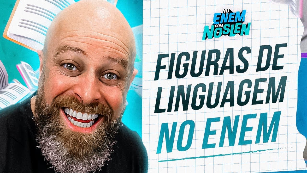 Thumbnail: Figuras de Linguagem no ENEM - Prof. Noslen #enemcomnoslen #professornoslen #enem #linguaportuguesa