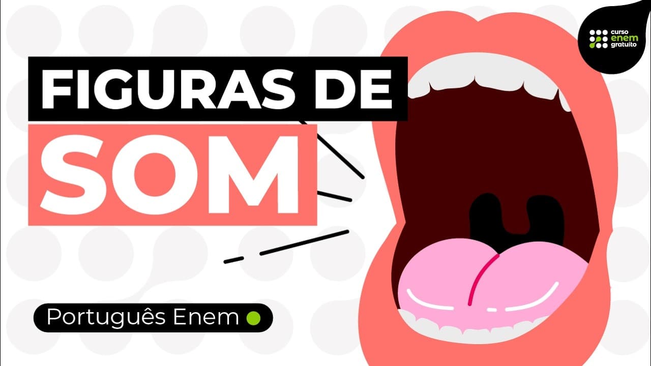 Thumbnail: FIGURAS DE SOM: aliteração, assonância e mais | Português para Enem | Fernanda Souza