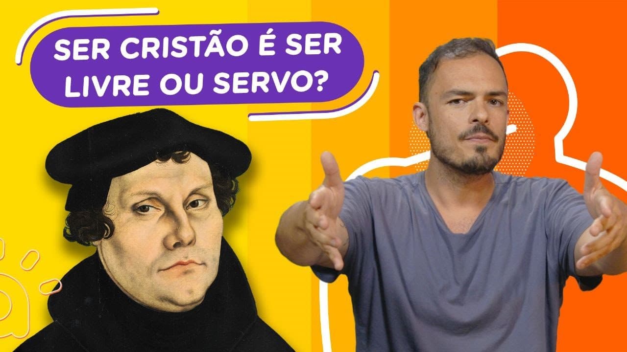Thumbnail: Qual a liberdade do cristão? | Martinho Lutero | Professor Daniel responde