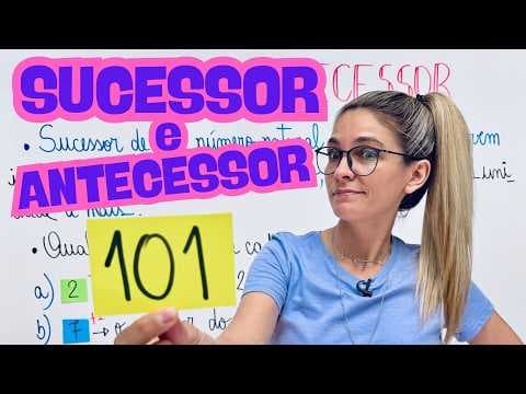 Thumbnail da aula: SUCESSOR E ANTECESSOR DOS NÚMEROS 2º 3º e 4º ano