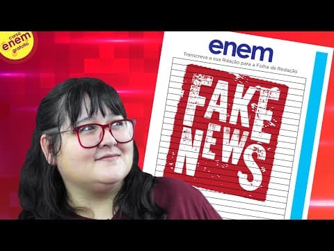 Thumbnail da aula: MITOS E VERDADES DA REDAÇÃO DO ENEM