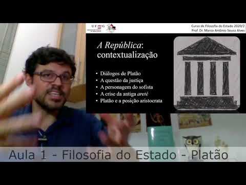 Thumbnail da aula: Aula 1  - Platão  - Parte 1