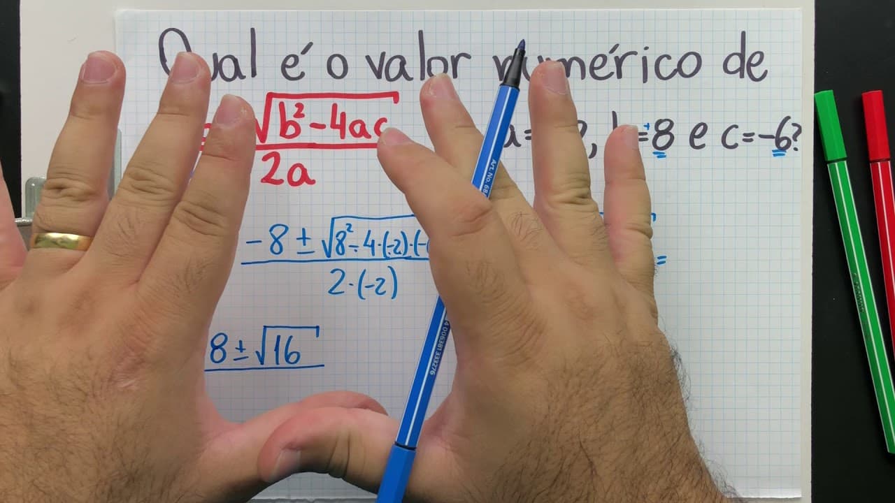 Thumbnail: 💡 DICA 26 - Valor Numérico de EXPRESSÃO ALGÉBRICA para Entender FÓRMULA DE BHASKARA