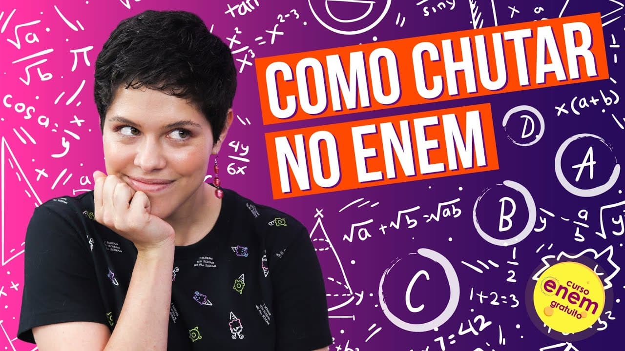 Thumbnail: COMO CHUTAR NO ENEM E ACERTAR MAIS QUESTÕES