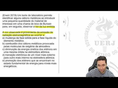 Thumbnail da aula: 🔥 Um teste de laboratório permite identificar alguns cátions metálicos