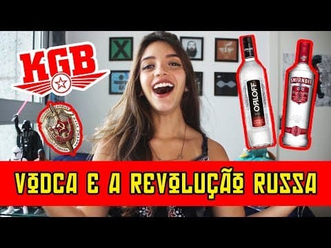 Thumbnail da aula: A HISTÓRIA DA RÚSSIA CONTADA PELA VODKA - Débora Aladim