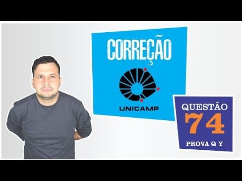 Thumbnail da aula: UNICAMP - PRIMEIRA FASE: COMENTÁRIOS E CORREÇÕES DA QUESTÃO 74 (USO E OCUPAÇÃO AGROPECUÁRIA)