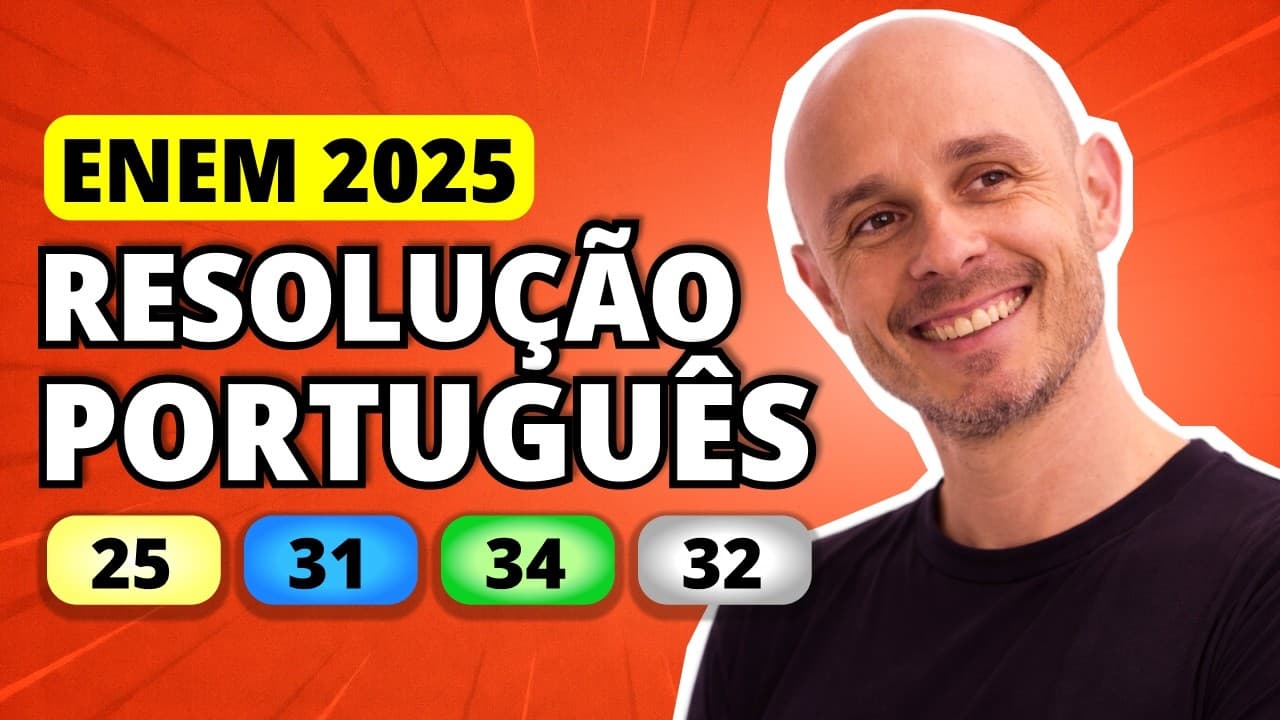 Thumbnail: ENEM 2025 Linguagens – Questão 25 | Nesse texto, a autora aborda diferentes sentidos da palavra