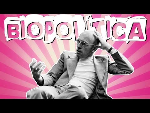 Thumbnail da aula: BIOPOLÍTICA E BIOPODER EM MICHEL FOUCAULT