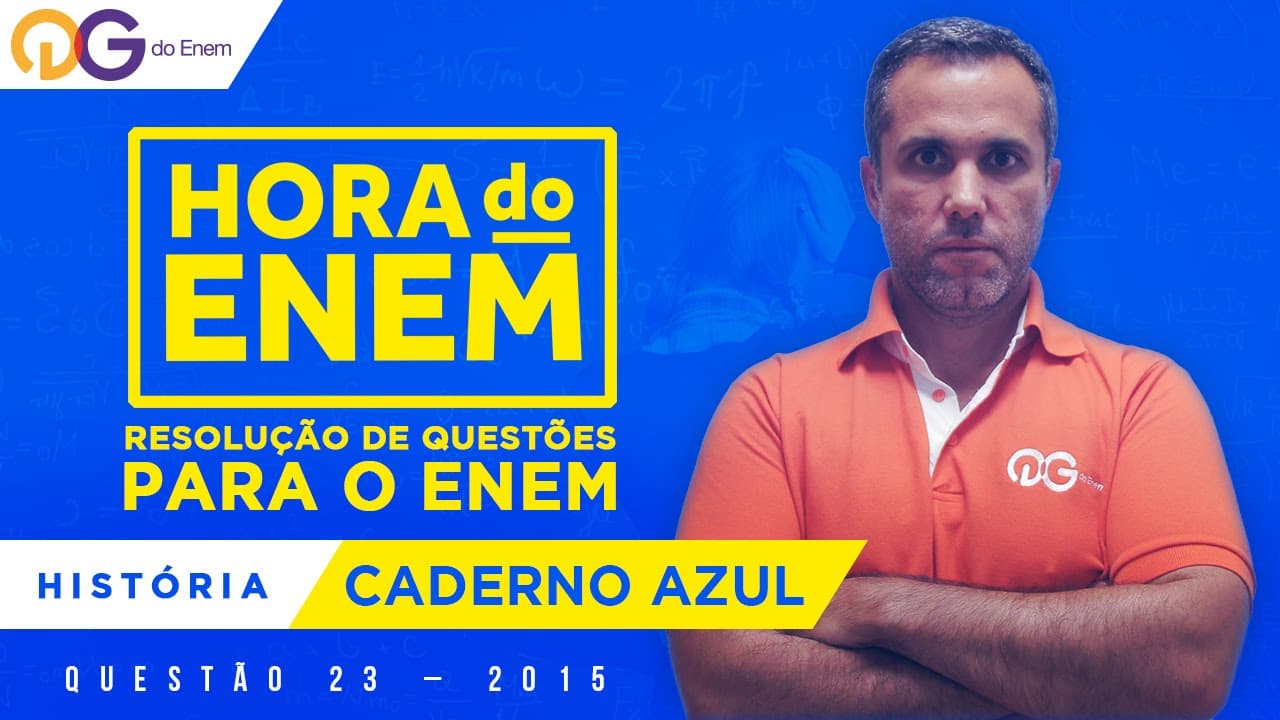 Thumbnail: HORA DO ENEM || 2015 || Questão 23 - História (Caderno Azul) - Prof Marcelo Tavares