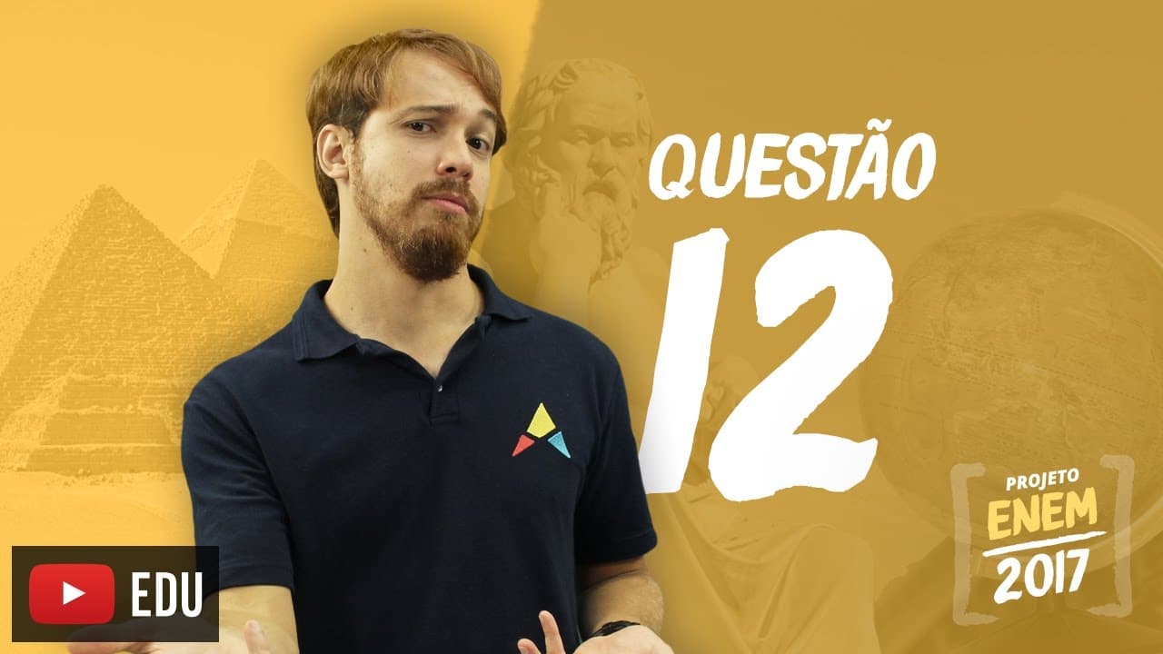 Thumbnail: Enem 2016 - Ciências Humanas | Questão 12 (Caderno Branco)