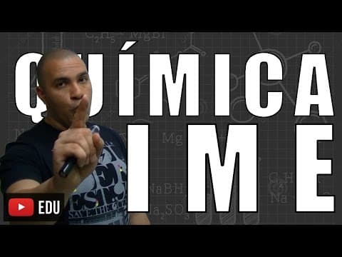 Thumbnail da aula: [Questão Comentada] - IME - Tema: ESTEQUIOMETRIA + SISTEMA DE EQUAÇÕES