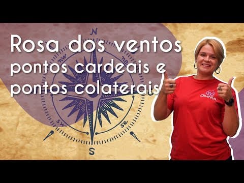 Thumbnail da aula: Rosa dos ventos, pontos cardeais e pontos colaterais - Brasil Escola