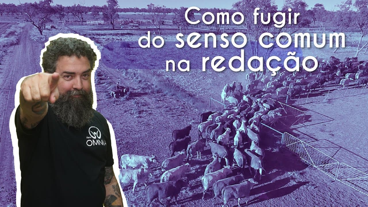 Thumbnail: Como fugir do senso comum nas redações? - Brasil Escola