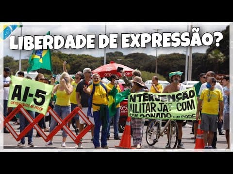 Thumbnail da aula: Defender AI-5 vs liberdade de expressão | Ricardo Marcílio