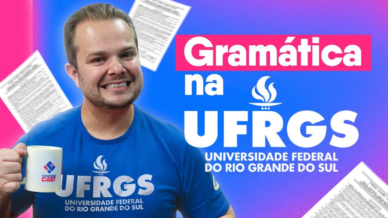 Thumbnail: Como cai Gramática no Vestibular da UFRGS?