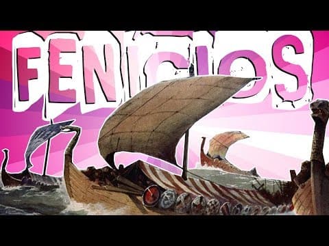 Thumbnail da aula: HISTÓRIA GERAL #6.4 OS FENÍCIOS NA ANTIGUIDADE E SEU COMÉRCIO