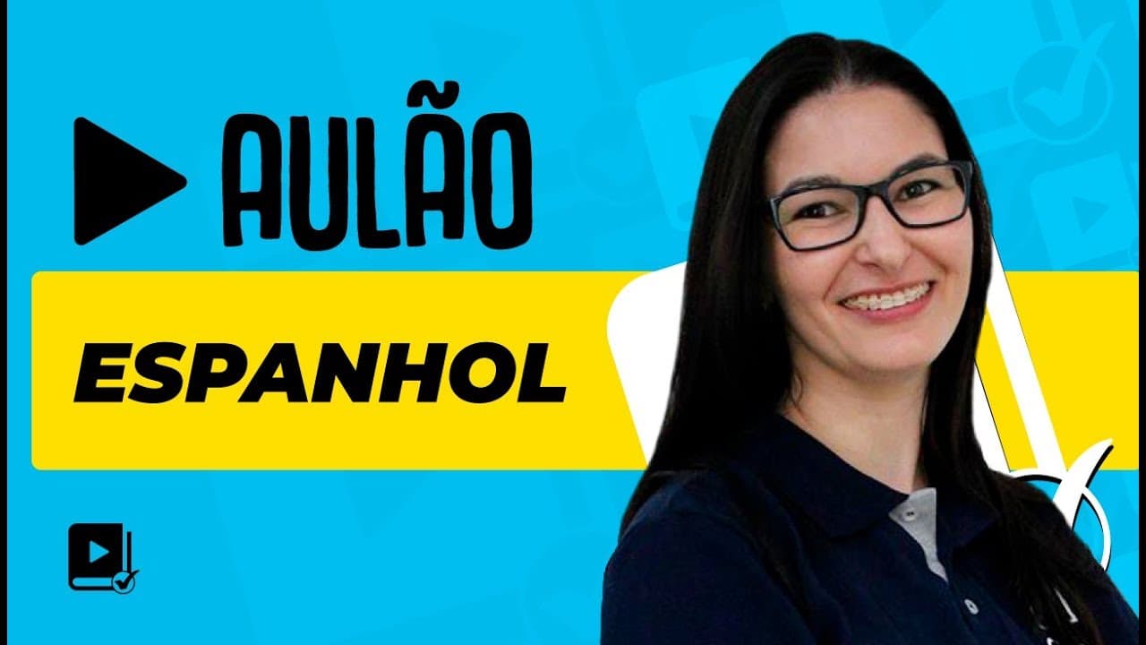 Thumbnail: AULÃO AO VIVO DE ESPANHOL PARA O ENEM | PROF. ANGELLE VARGAS | CEISC PRÉ-ENEM