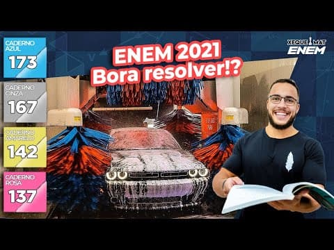 Thumbnail da aula: 🟣 Questão 173 - Caderno Azul | Lógica | MATEMÁTICA ENEM 2021