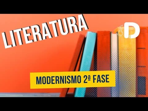 Thumbnail da aula: Modernismo Segunda Fase - Literatura - Preparatório Enem