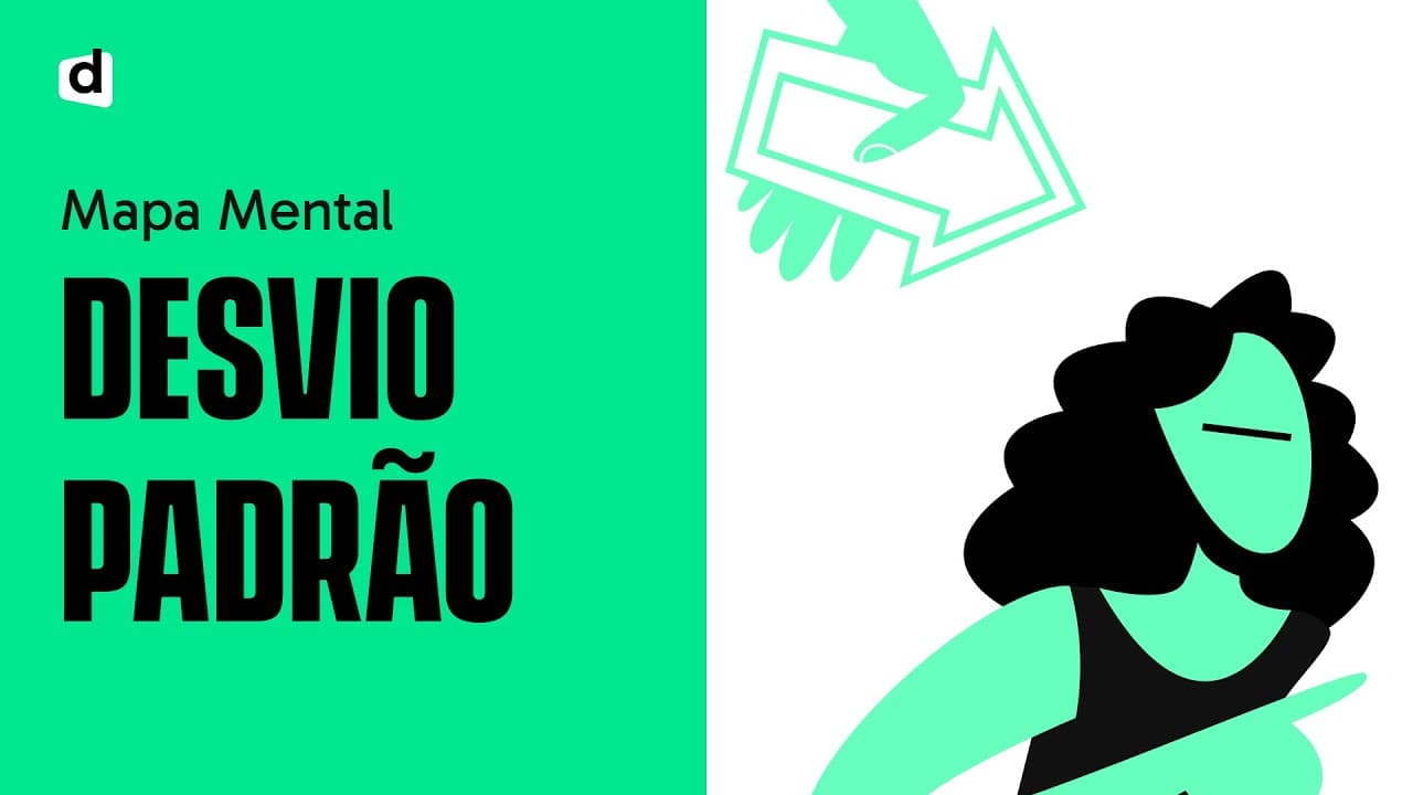 Thumbnail: O que é Desvio Padrão?! | Quer Que Desenhe