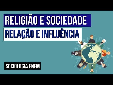 Thumbnail da aula: RELIGIÃO E SOCIEDADE: relação e influência | Sociologia para o Enem | Fábio Luís Pereira