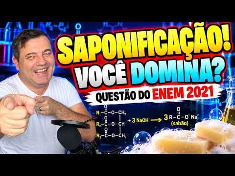 Thumbnail da aula: 💡 Enem 2021 | A simples atitude de não jogar direto no lixo ou no ralo da pia o óleo de cozinha