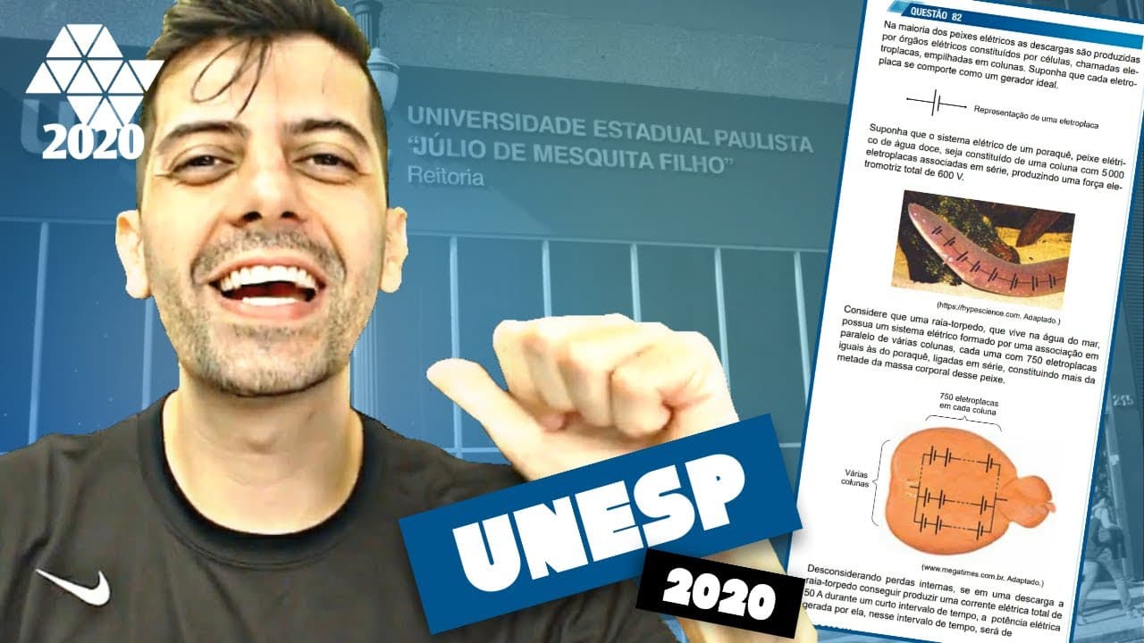 Thumbnail: UNESP 2020 Q82 Fis