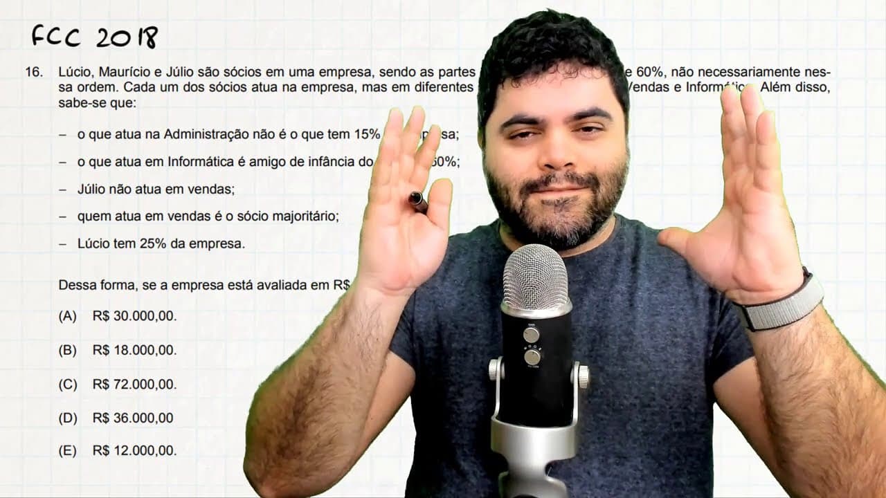 Thumbnail: 🧠 ASSOCIAÇÃO LÓGICA e Tabelas de SIM e NÃO | Curso de RLM | Aula 15