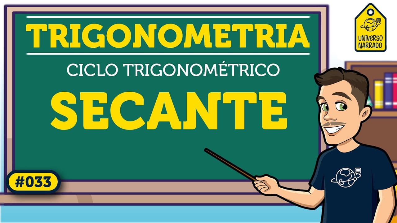 Thumbnail: Secante no Ciclo Trigonométrico | Trigonometria