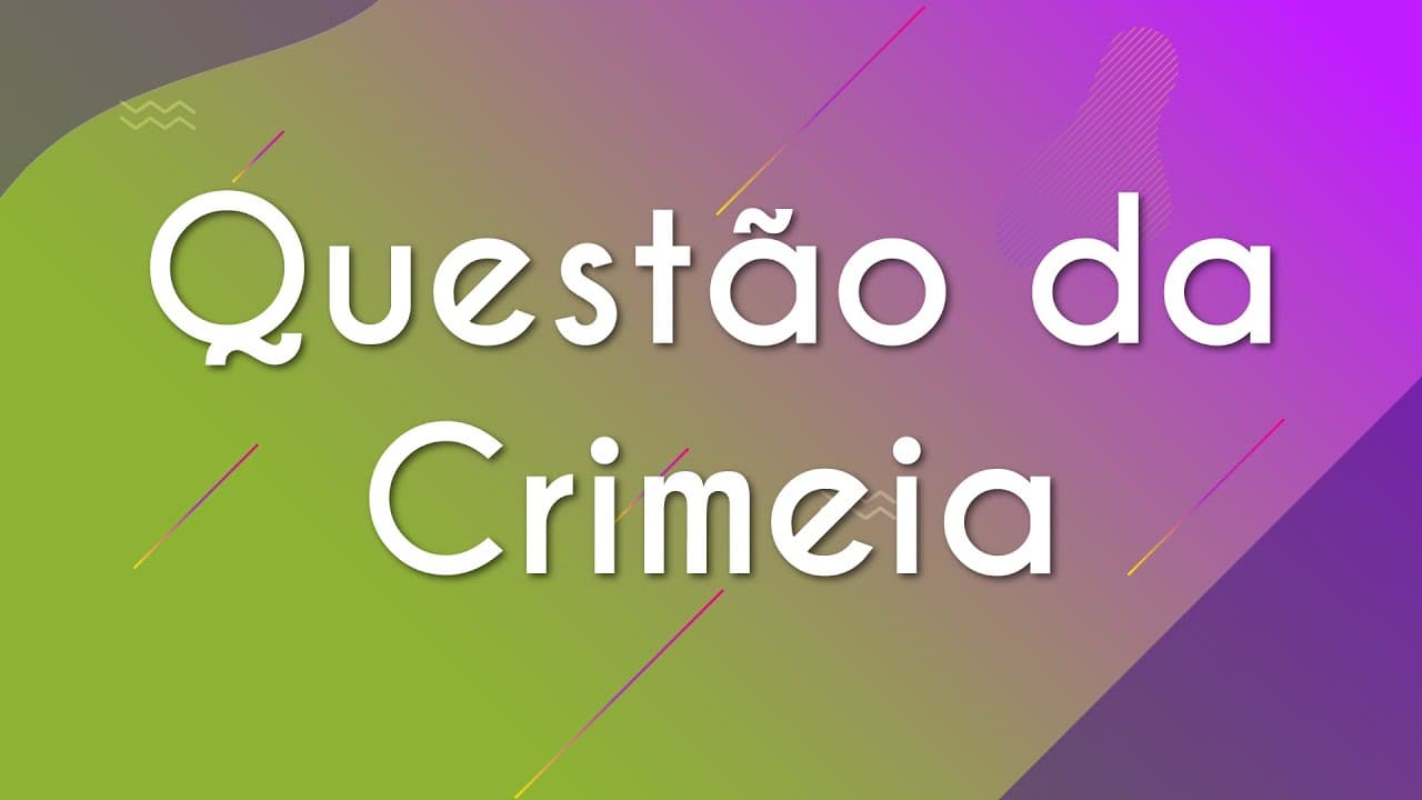 Thumbnail: Questão da Crimeia - Brasil Escola