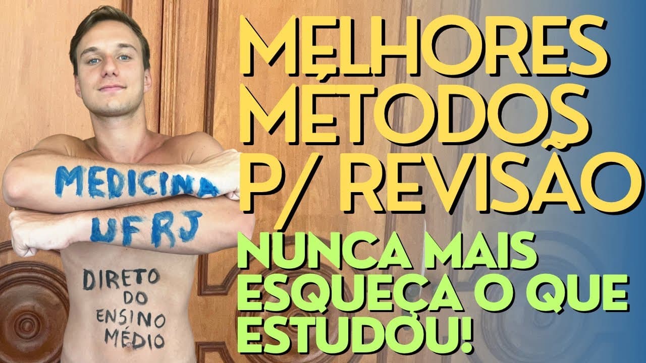 Thumbnail: 5 MELHORES MÉTODOS DE REVISÃO PARA O ENEM! (na prática!)