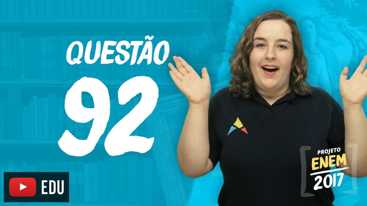 Thumbnail: Enem 2016 - Linguagens | Questão 92 - Espanhol (Caderno Rosa)