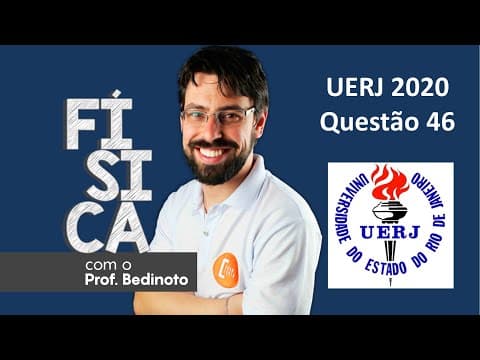 Thumbnail da aula: UERJ 2020 - Questão 46 - Observe no gráfico a variação, em newtons, da intensidade da força F