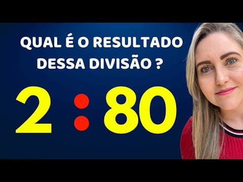 Thumbnail da aula: 🤯 DIVISÃO SEM REGRINHAS!! APRENDA DIVISÃO DE VERDADE!!!