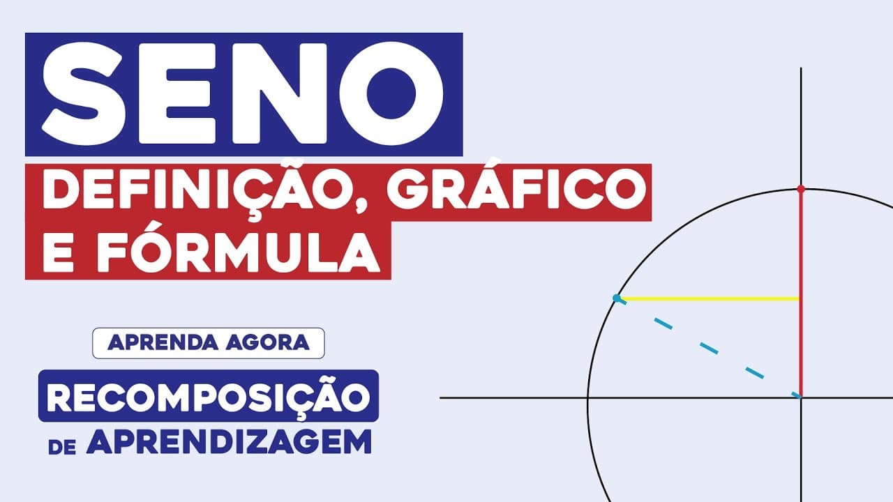 Thumbnail: SENO: definição, gráfico e fórmula | Matemática para o Enem | Lucas Borguesan