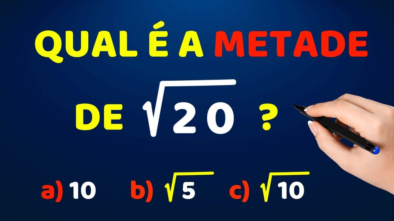 Thumbnail: 😱 É POR ISSO QUE VOCÊ ERRA!! Matemática básica todo dia.📚🚀
