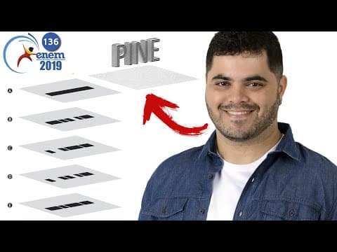Thumbnail da aula: NÃO PODE ERRAR essa Questão 136 do ENEM 2019 | Um grupo de países criou uma instituição PINE