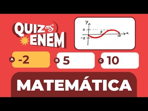 Thumbnail da aula: Treinando Questões | Matemática | QUIZ ENEM | Me Salva! ENEM