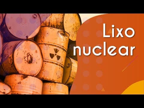 Thumbnail da aula: Lixo nuclear - Brasil Escola